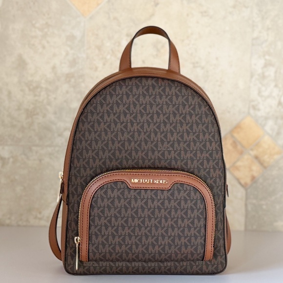 Michael Kors Jaycee Medium Backpack MK Brown